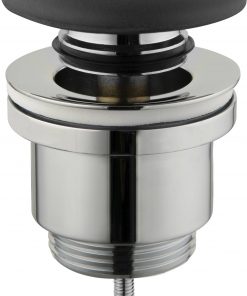 Ben Wastafelplug met Inox Kelk Kap Negro