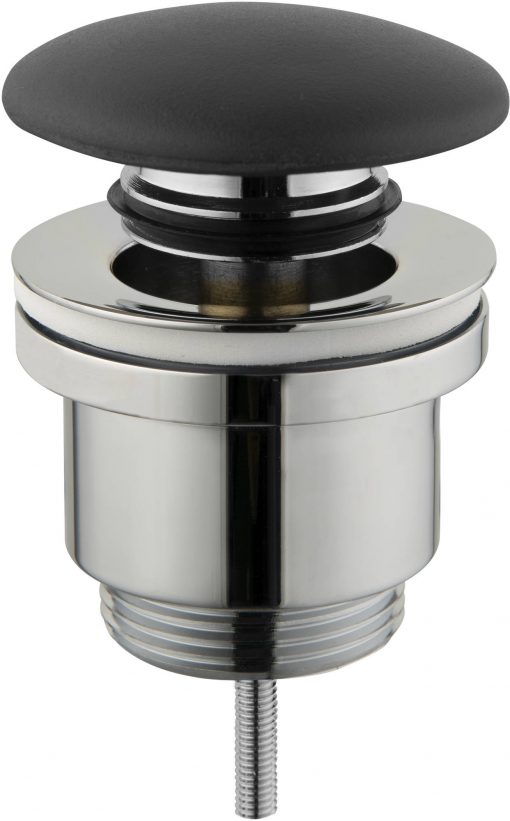 Ben Wastafelplug met Inox Kelk Kap Negro
