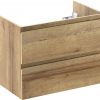 Ben Vario Wastafelonderkast greeploos 80x51cm Denver Eiken
