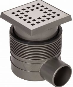 Ben Q-Drain doucheput Square 10x10 cm RVS