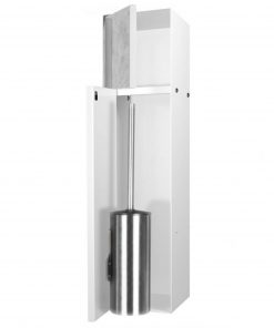 Looox CL10 Toiletborstelhouder inbouw betegelbaar inclusief opbergvak 2 deurs 14