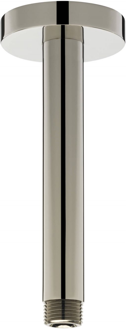 Ben Round Plafond douchearm 15cm Glanzend Nickel
