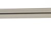 Ben Round Douchearm 40cm Geborsteld Nickel