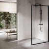 Ben Delphi Inloopdouche met Helder Glas 100x200 cm Mat Zwart