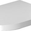 Duravit Me by STARCK Wc-Zitting Compact Wit Scharnier Edelstaal