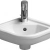Duravit Starck 3 hoekfontein 44 x 38 cm Wit