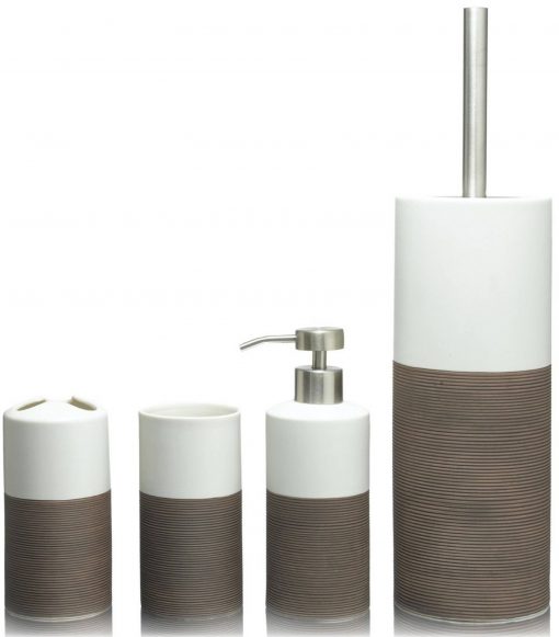 Sealskin Doppio accessoireset 4-in-1 bruin
