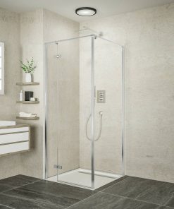 Ben Meteora douchecabine 90x140x200cm linksdraaiend chroom