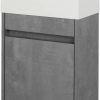 Saniselect Sana fonteinmeubelset beton grijs links