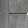 Saniselect Guarda Hoge kast 35x34x180 cm Beton Grijs