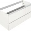 Saniselect Guarda onderkast 120 cm greeploos met uitsparing