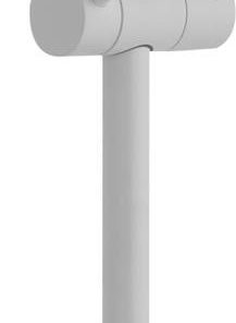 Ben Fody Glijstang 90 cm Mat Wit