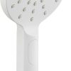 Ben Push Handdouche RondØ 12 cm met 3 Standen Mat Wit