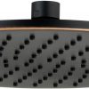 Ben Round Hoofddouche 25 cm Brons Zwart