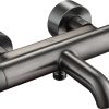 Ben Lavion Badkraan thermostatisch Cool Geborsteld Zwart
