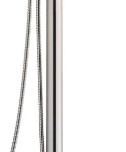 Ben Lavion vrijstaande badmengkraan Geborsteld Nickel