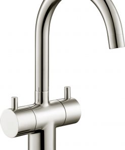 Ben Lavion 1-gats wastafelkraan Glanzend Nickel