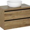 Ben Limara badmeubelset 80cm sherwood/mat zwart