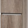 Ben Limara Hoge kast links 35x29x165 cm Nebraska Eiken/Aluminium