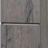 Ben Limara Hoge kast links 45x29x165 cm Cape Elm/Aluminium