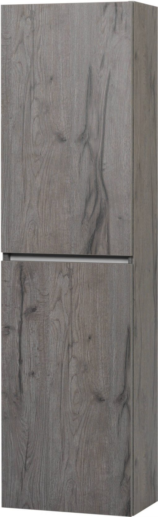 Ben Limara Hoge kast links 45x29x165 cm Cape Elm/Aluminium