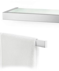 ZACK Linea wastafel accessoireset 2-in-1 RVS
