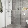 Ben Futura Draaideur 90x200cm Chroom/Helder glas