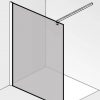 Saniselect modella Glaswand voor montageset 120x210 cm Bruin Glas