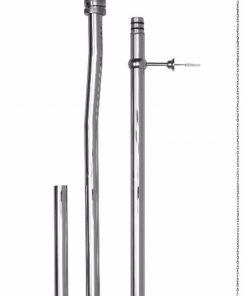 Ben Muret Valpijp Hoog en Bedieningselement chroom