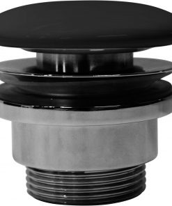 Ben Afvoerplug Wastafel zonder overloop 72 mm  Mat Zwart