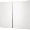 Saniselect Socan Spiegelkast 2 deuren 100cm Mat Wit