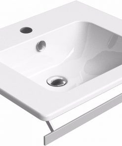 Ben Segno wastafel 60x50 cm wit