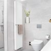 Ben Martino II Draaideur voor nis 90x200cm Chroom/Helder glas