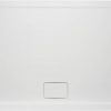 Ben Solid Douchevloer 90x120 cm Solid Surface Mat Wit