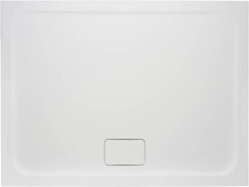 Ben Solid Douchevloer 90x120 cm Solid Surface Mat Wit