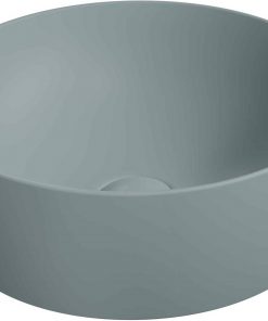Ben Stilo Wastafel Keramiek Xtra glazeØ 40x14 cm Mat Azuur