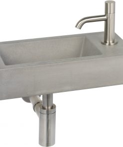 Ben Titan Fonteinset Rechts Beton/RVS