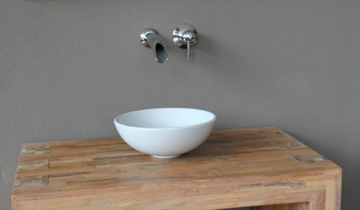 Teak&Living Opbouwwastafel 28x10 cm