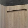 Ben Venetia fonteinmeubelset 40x22x60cm Rechts Eiken/RVS