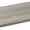 Ben Concrete Wastafel enkel 80x51cm Beton 1 kraangat