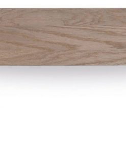 Looox Wooden Collection shelf box met bodemplaat rvs geborsteld eiken/geborsteld rvs